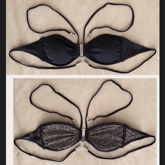 2 NWOT H&M string bikini tops - Picture 3 of 6